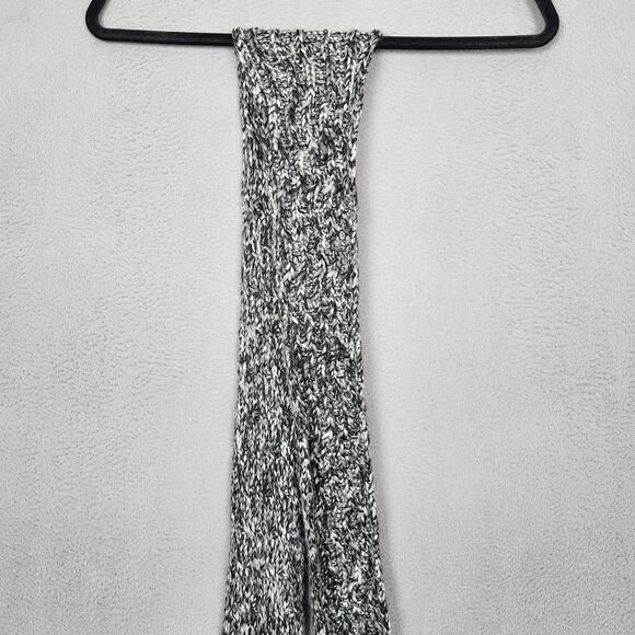 Columbia Scarf Womens One Size Gray Simply Spun Marled Knit Fringe Winter - Picture 4 of 11